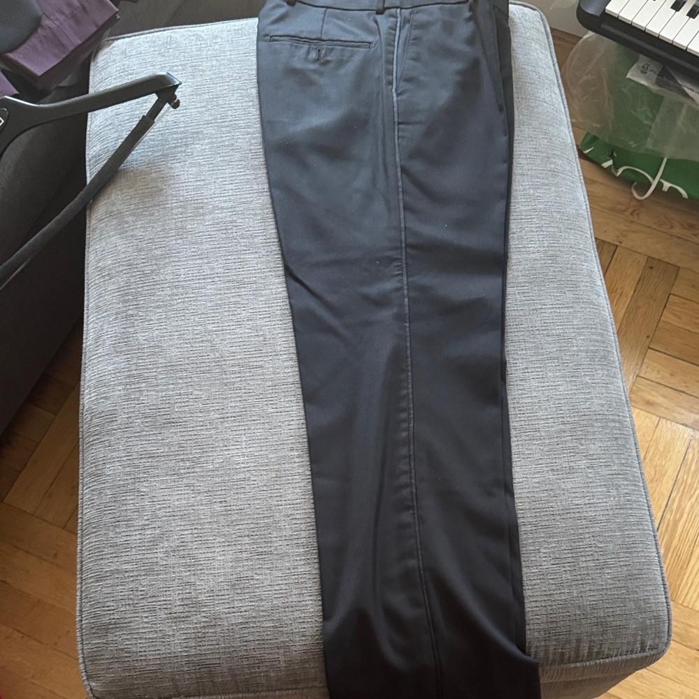 Elegant Men's Black Tuxedo Pants